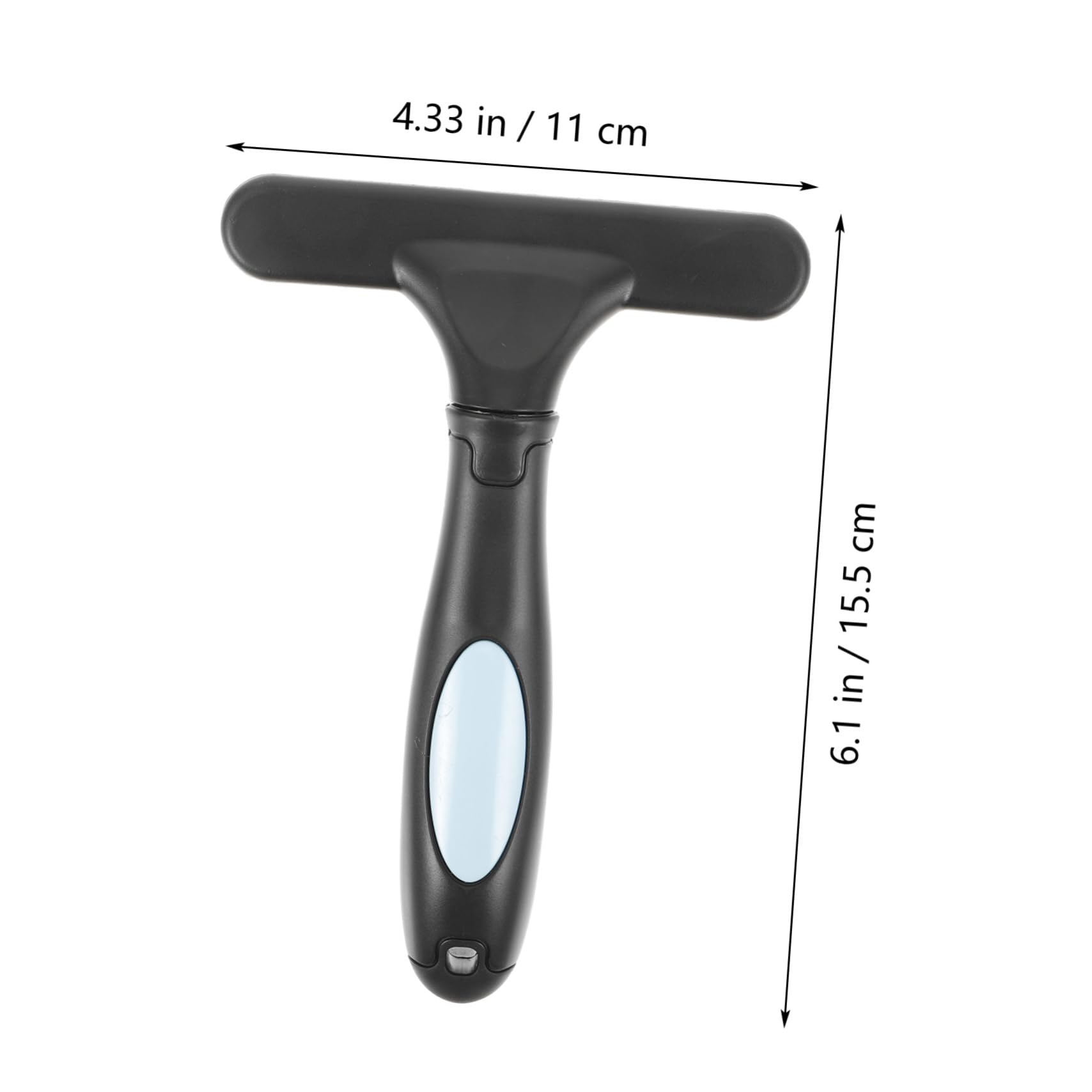 Toddmomy Grooming Essential: Double Row Pet Comb Brush for Dogs and Cats Deshedding Tool