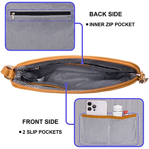 Image of Solene Womens Lightweight Medium Crossbody Purse with Tassel, Perfect Size Crossbody Bags for Daily Use, travel