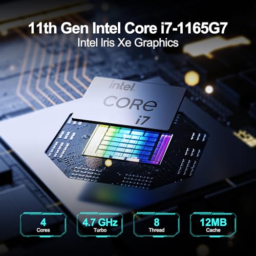 Intel NUC 11 NUC11PAHi7 0GB DDR4 RAM,0GB SSD,Core i7-1165G7 Processor 12M Cache, up to 4.7 GHz Mini pc, Thunderbolt 3/Support 8K/WiFi 6/4K Quad Display/Bluetooth 5, Mini Desktop Computers Barebone