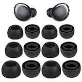 DMZHY 6 Pairs Earbud Tips Replacement Silicone Tips Earbuds Eartips Set for Samsung Galaxy Buds Pro Headphones Case Ear Tips Replacement Earbud Tips Earbud Replacement Tips Replacement Ear Tips Black