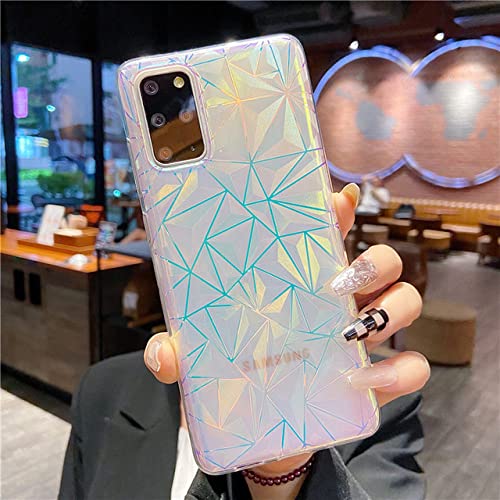 MXBXLG Glitter Phone Case For Samsung Galaxy S21 S20 FE S10 Note 20 Ultra 10 S8 S9 Plus Silicone Soft Luxury Back Cover,Diamond,For Samsung Note 20
