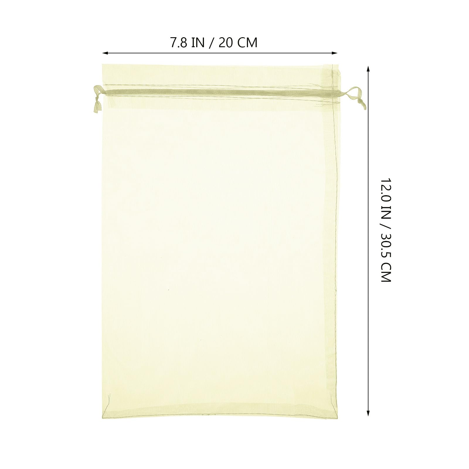 Healvian 50stücke Netzbeutel aus Organza mit Kordelzug Kleine Beutel für Schmuck und Süßigkeiten als Geschenktüte für Feste und Hochzeiten Transparent und Vielseitig Einsetzbar