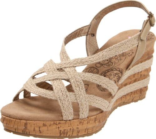 Jellypop Women's Adria, Natural, 6.5 M US : Amazon.sg: Fashion