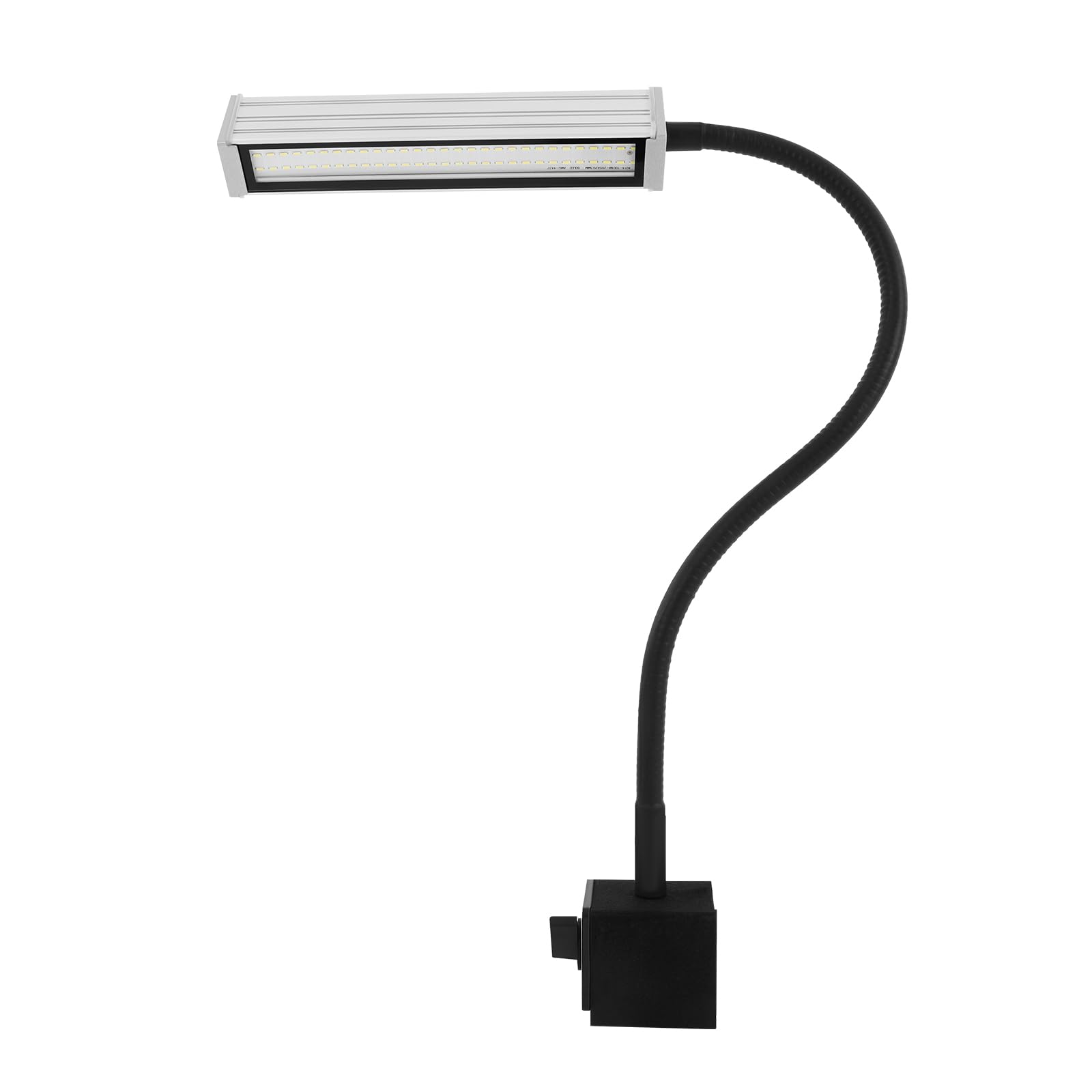 Faro da lavoro a LED magnetico da 220 V, 60 LED per banco da lavoro, 10 W, lampada per macchina, angolo di 120 gradi, adatto per macchine da cucire, macchine utensili CNC, torni, ecc