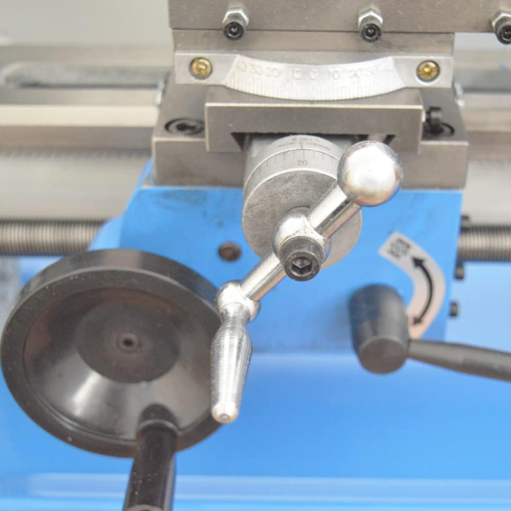 7"x14" Metal Lathe Precision Bench Lathe Variable-Speed Brushless Motor 750W 110V