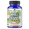 Whole-Food-Multivitamin-Elite-Organic-Multivitamin-for-Men-and-Women-Non-GMO-Multivitamin-with-Probiotics-Enzymes-B-Complex-Omegas-for-Daily-Energy-Mood-Digestion-Heart-Health-90-Tablets Abundant Earth Whole Food Multivitamin for Women, Daily Multi Vitamins Supplements for Men/Mens Multivitamins + B Complex, Probiotic Multi Enzyme, Omegas for Organic Energy, Mood, Digestion 90ct