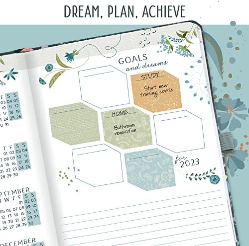 Boxclever Press Everyday A5 Diary 2023 week to view with Vertical Layout. Stunning Appointment Book runs Jan - Dec'23. 2023 Diary A5 Week to View with Space for Times & To-Do Lists