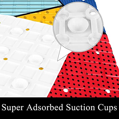 Tapis de bain antidérapant PVC à trous de drainage 40x70 - 4