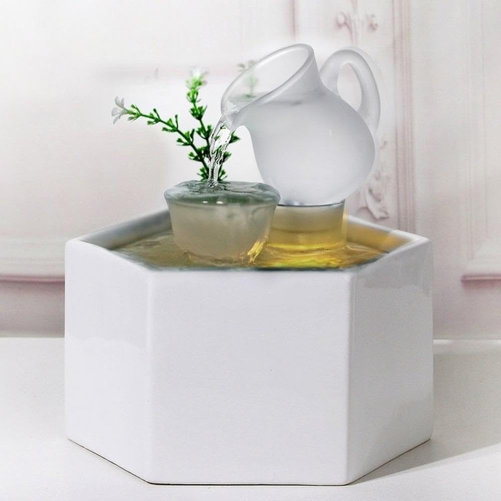 Fontana Interni Ornamento Circolare Piccola Fontana di Acqua Dolce