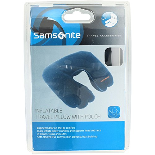 Preisvergleich Produktbild Samsonite Travel Accessor. V - Inflatable Pillow / Pouch Reisekissen, Indigo Blue