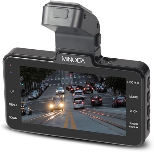 Miniatura 4 de Minolta MNCD370 1080p - Videocámara de coche con monitor LCD de 3.0"