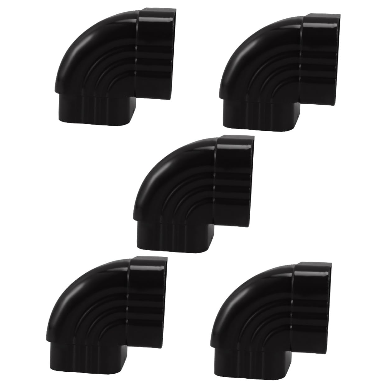 Adaptateur de gouttière anti fuite raccord courbé de toit