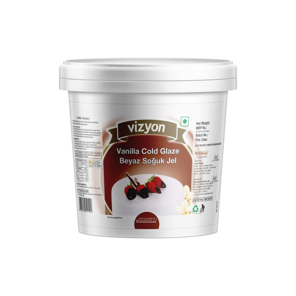 Vizyon Cold Glaze, Vanilla, 900 g (B08G4W98L6) Amazon Price History, Amazon Price Tracker