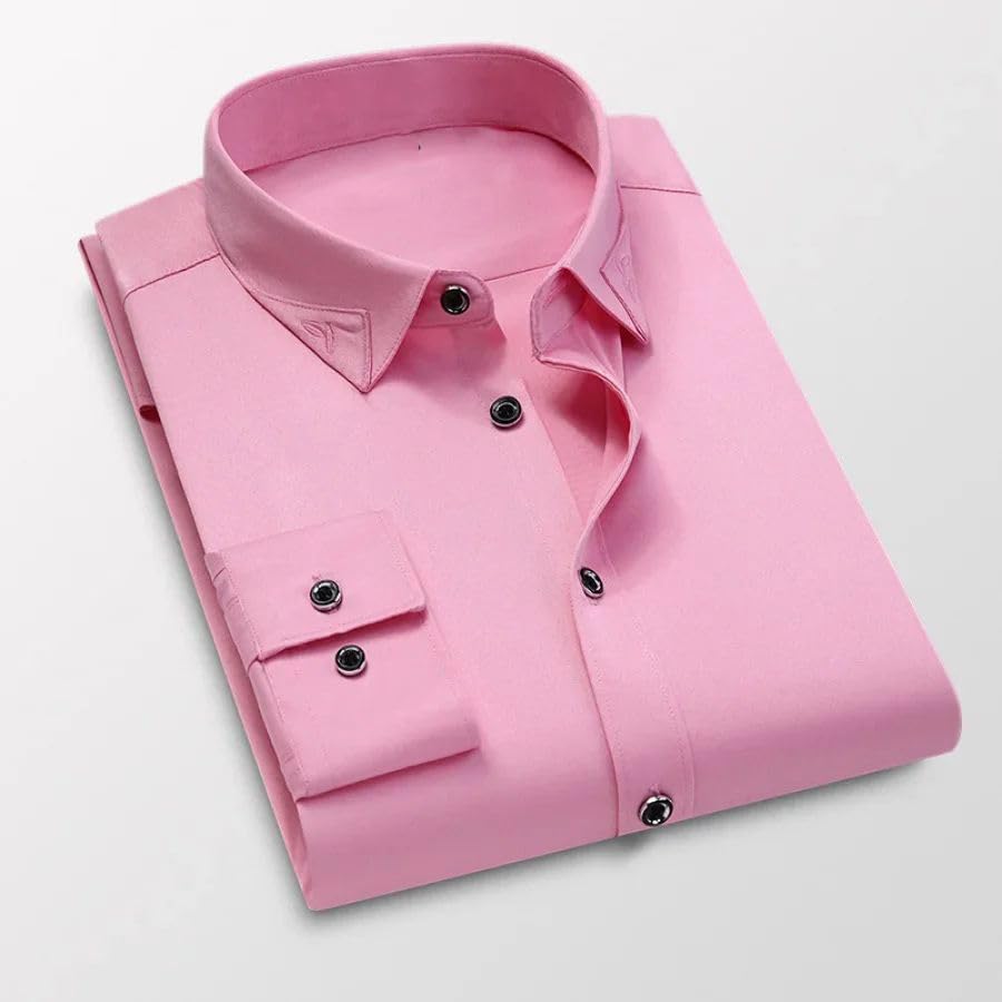 Chemise blanche homme coupe ajustée et extensible pour le printemps