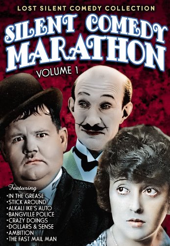Silent Comedy Marathon, Volume 1: In The Grease (1925) / Stick Around (1925) / Alkali Ike's Auto (1911) / Bangville Police (1913) / Crazy Doings (1929) / Dollars And Sense (1917) / Ambition (1917) / Fast Mall Man (1922)