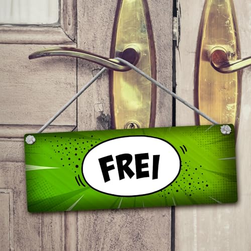 Trendaffe Toiletten Türhänger - Besetzt Oder Frei Mit Tafel Design