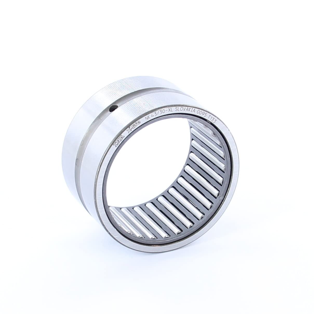 SKF NK 43/30 Needle Roller Bearing, Radial Outer Ring and Roller Assembly, Open, Steel Cage, Metric, 43 mm Bore, 53mm OD, 30mm Width
