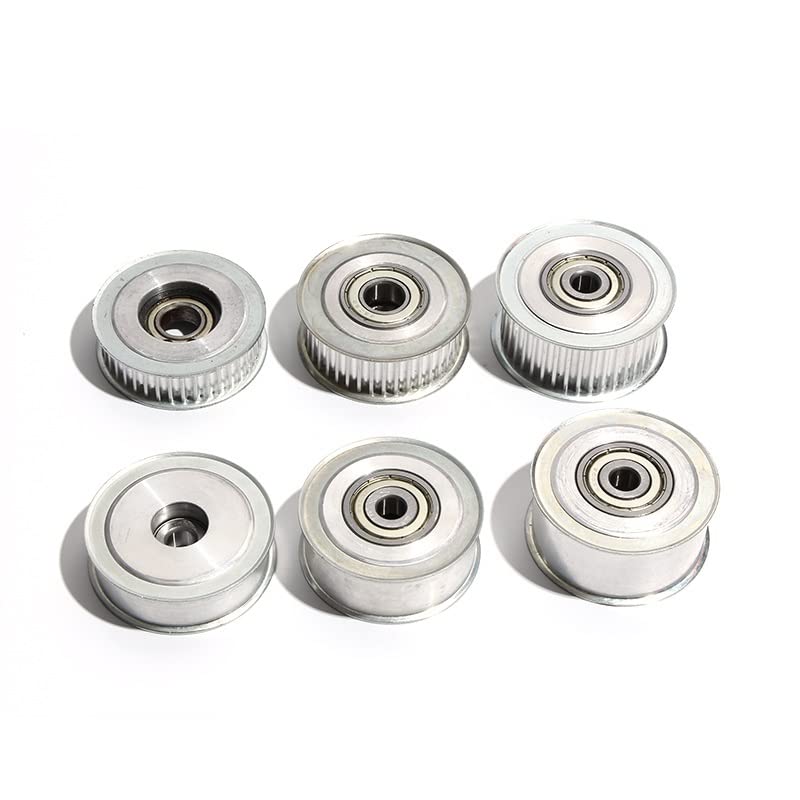 Polea loca HTD 5M-40T 16/21/27mm ancho correa 10/12/15/20/25/30mm diámetro interior 12mm con dientes 16mm