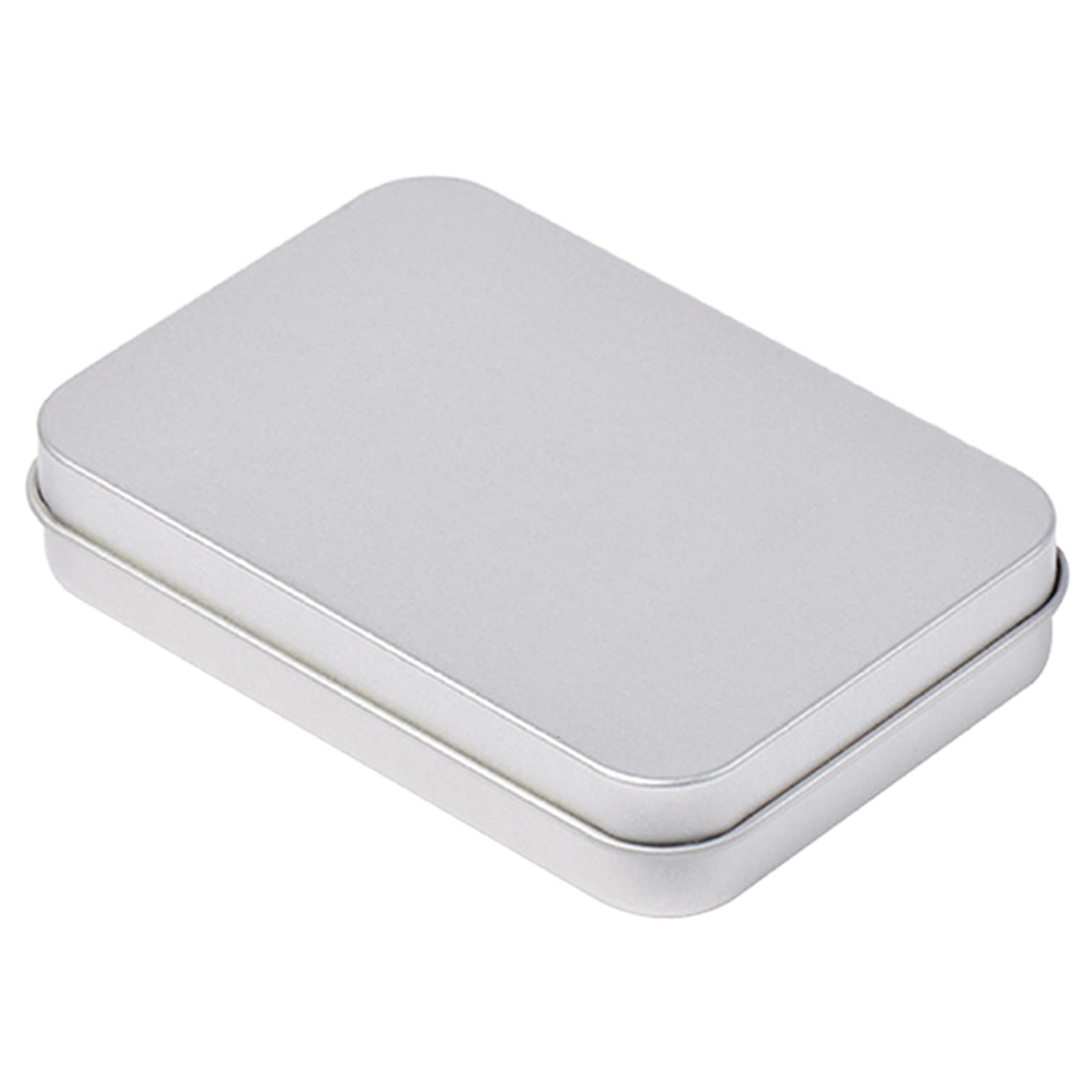 Ldabrye Rectangle Metal Card Box Playing Cards Container Jewelry Storage for Case Packing Game Empty Storage Box