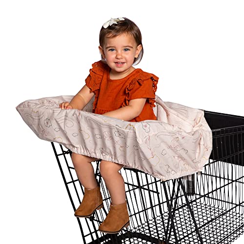 Image of Disney Baby by J.L. Childress Shopping Cart & High Chair Cover for Baby, Kids, & Toddler - Cover for Grocery Carts & Restaurants, for Boys & Girls, Universal Fit - Winnie The Pooh
