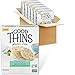 Good Thins Savory Herb Rice Snacks Gluten Free Crackers, Bulk Snack Crackers, 6-3.5 oz Boxes