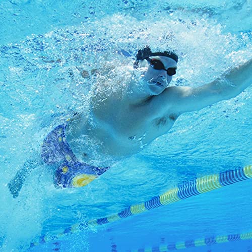 Bañador jammer para hombre de diseño exclusivo abstracto para entrenamiento de carrera 5