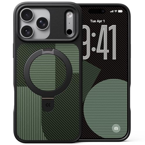 �y�􉽊w�����g�����f�U�C�� ���ϋv�X�^���h�\���zCASEKOO for iPhone 17 Pro �P�[�X�y3�{�ČRMIL�K�i �ϏՌ��^MagSafe�Ή��z�B���X�^���h �c�����đΉ� �����O�@�\ ����~�� �w��h�~ �X�g���b�v�z�[���t�� �����݌v�uMagi