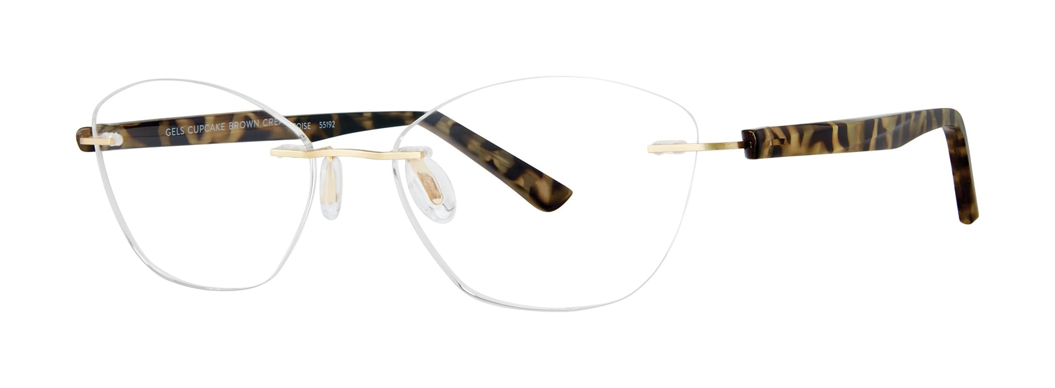 Scojo New York Gels Cupcake Cat Eye Reading Glasses, Handmade Scratch Resistant Readers for Women and Men