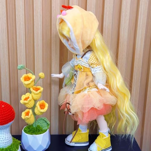 Muñeca Linara BJD 1/6 30 cm con conjunto completo miniatura 5