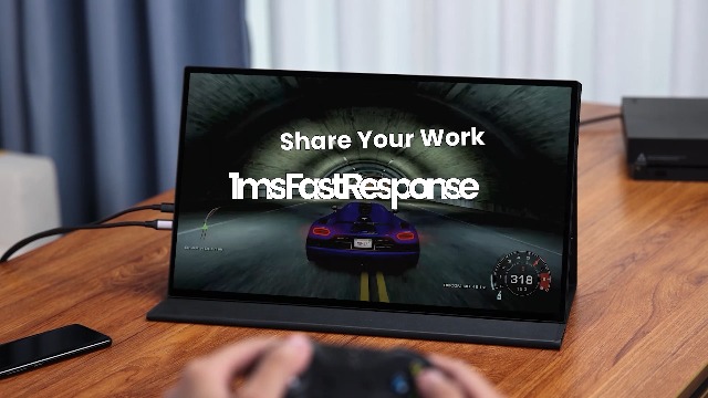 Amazon.co.jp: EVICIV モバイルモニター 18.5インチ 120Hz