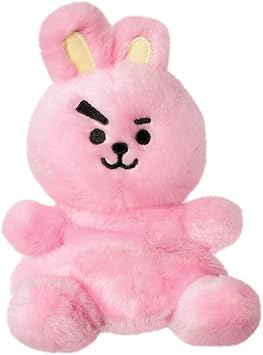 Aurora World- Aurora 61510 BT21 Cookie Palm Pal 13cm Eco Friendly Plush, Pink