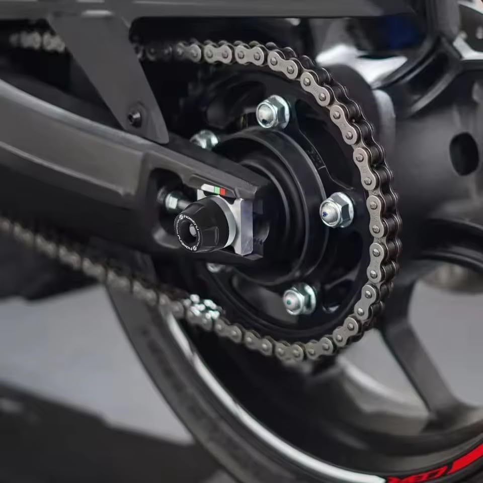 For Honda CB650R CBR650R 2019 2020 2021 2022 2023 2024 2025 2026 Front Rear Axle Fork Sliders Motorcycle Frame Crash Protector Wheel Hub Anti-Collision (One set)