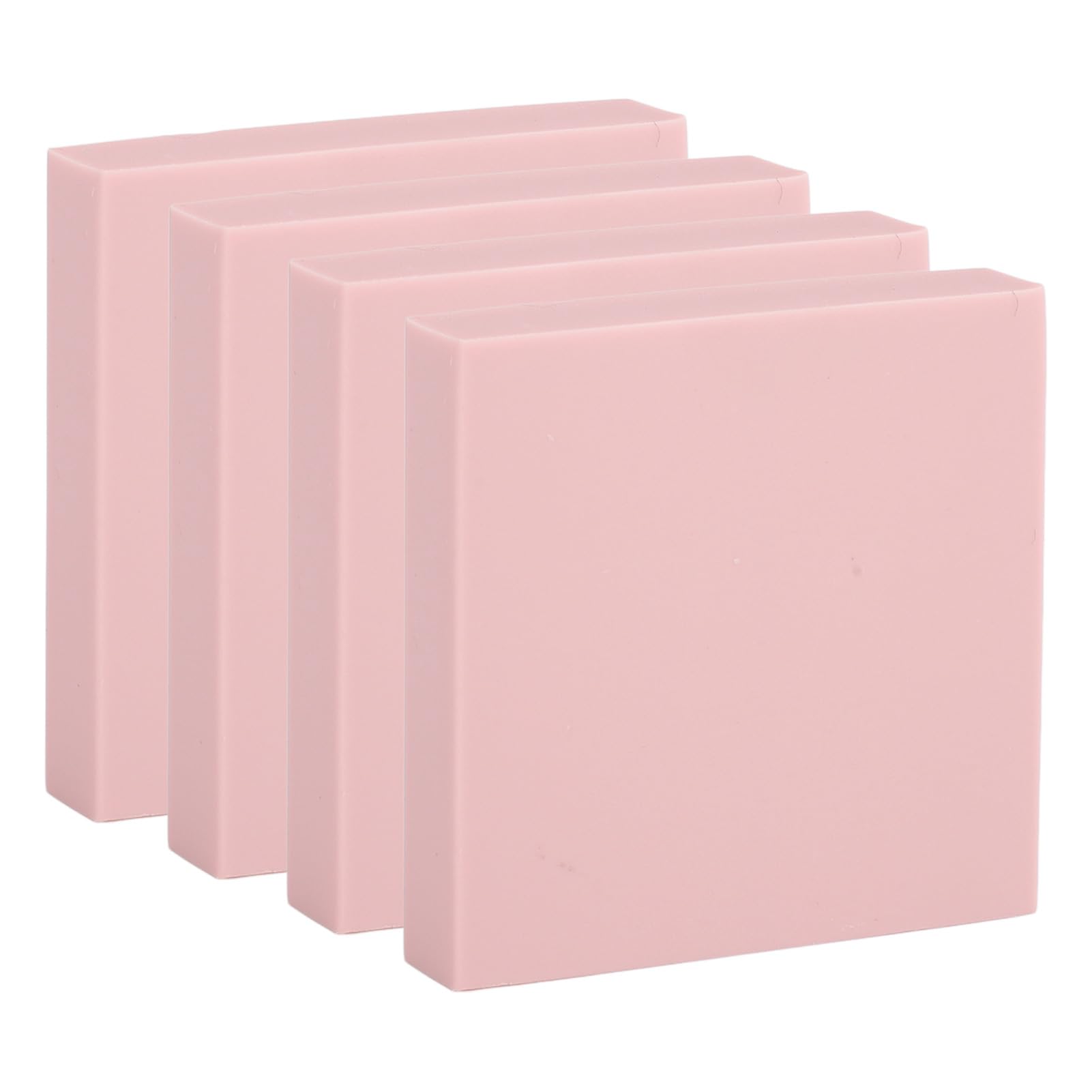 CHICIRIS Blocs de Sculpture en Caoutchouc, 30 Pièces, Doux et Faciles à Sculpter, Polyvalents pour le Bricolage et le Scrapbooking (Forme carrée)