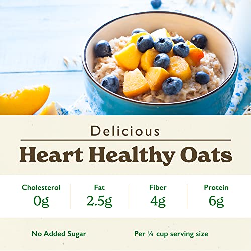 Gf Harvest Gluten Free Certified Organic Whole Grain Steel Cut Oats, 2.5 Pound (Pack Of 2) #TOP2