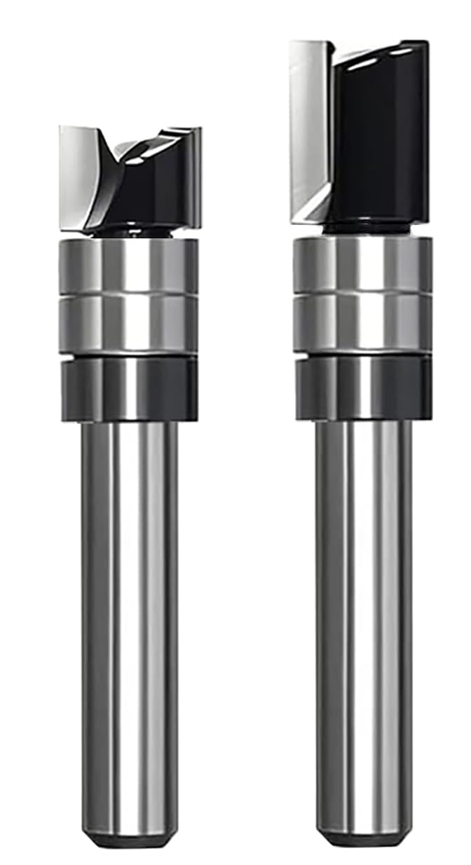 Flush Trim Router Bits - 5 Piece Set -11