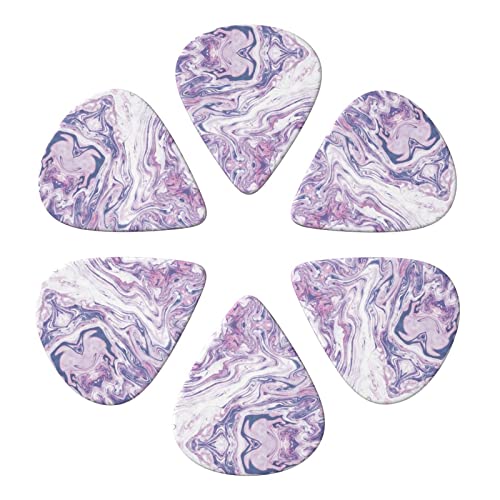 Lot de 6 médiators pour guitare acoustique, guitare électrique, basse, ukulélé Violet foncé - Les Beatles, Paul McCartney, John Lennon, RIngo Starr, George Harrison Lot de 6 médiators pour guitare acoustique, guitare électrique, basse, ukulélé Violet foncé – Image 5