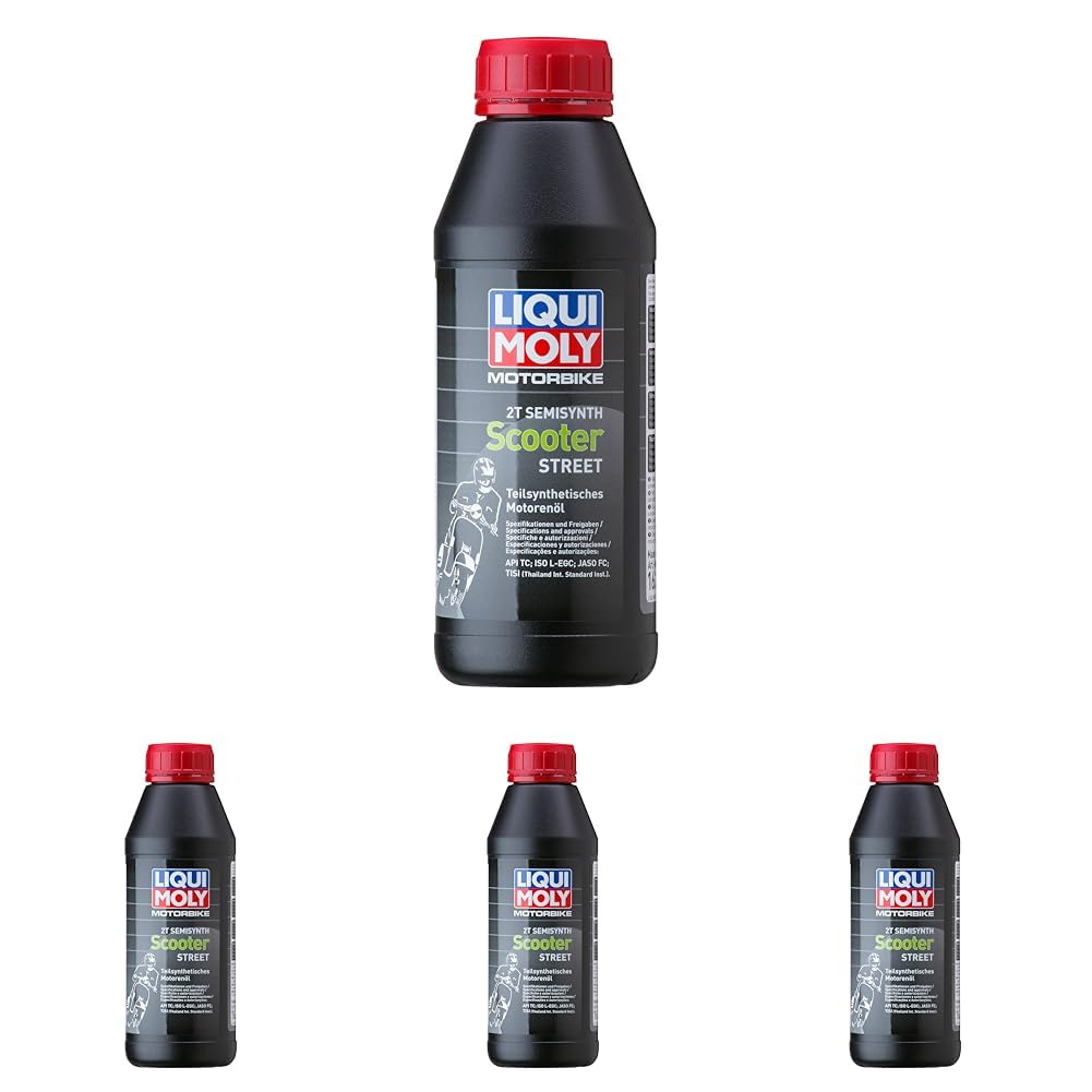 Liqui Moly 1622 Racing Scooter 2T Semisynth 500 ml (Packung mit 4)
