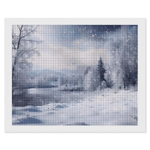 Kit peinture diamant 5D complet avec strass carrés pour adultes débutants et déco murale