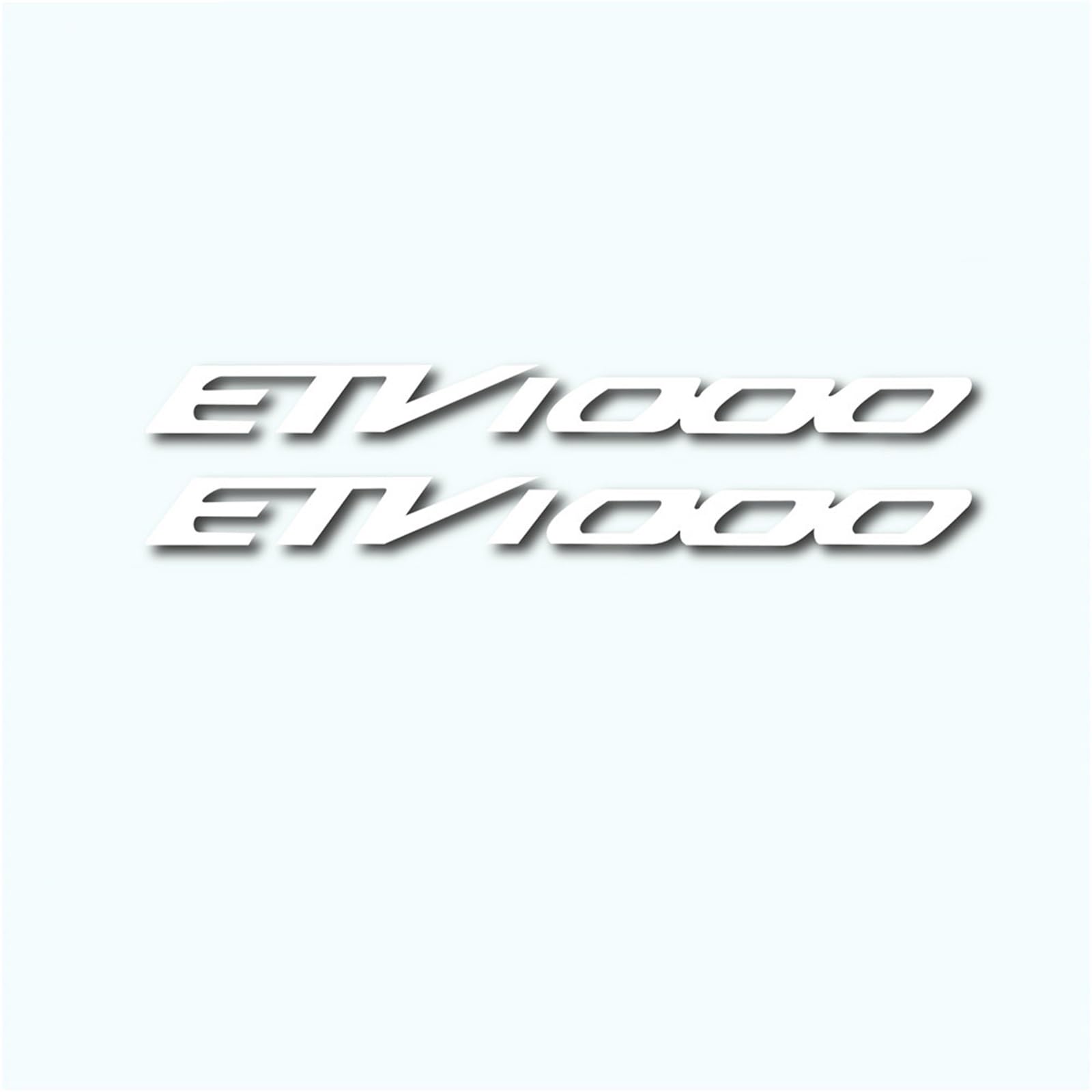 Motorcycle Fuel Tank Sticker Reflective Waterproof Decal Helmet for ETV 1000