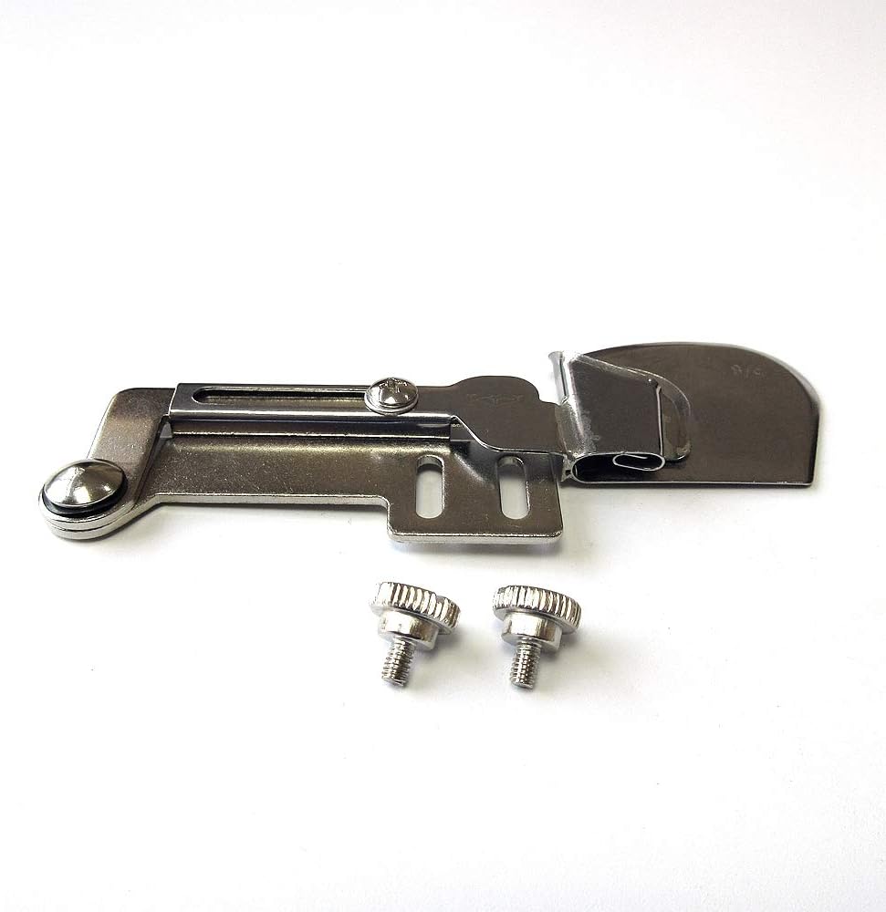 EverNice Hemmer showing 5/8 inch marking from a different angle