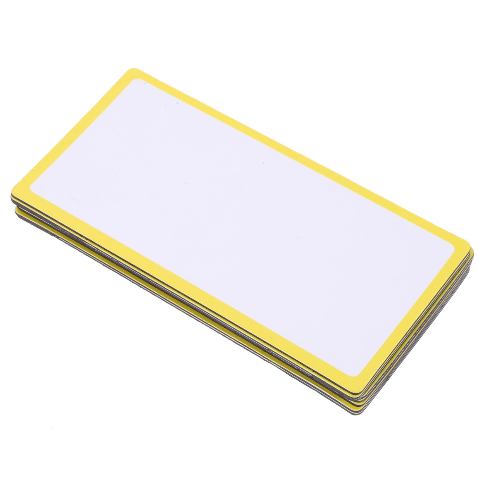 Housoutil 3 Sätze Magnetische Namensschilder Wiederverwendbare Beschriftungs Magnetetiketten Für Whiteboards Und Kühlschränke Abwischbar Vielseitig Einsetzbar 10 Stück * 3