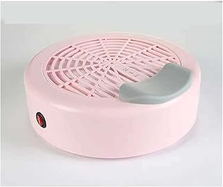 Nail Dust Collector Polishing Nail Dust Machine Desktop Vacuum Cleaner With Silent Filter (Size : Pink)