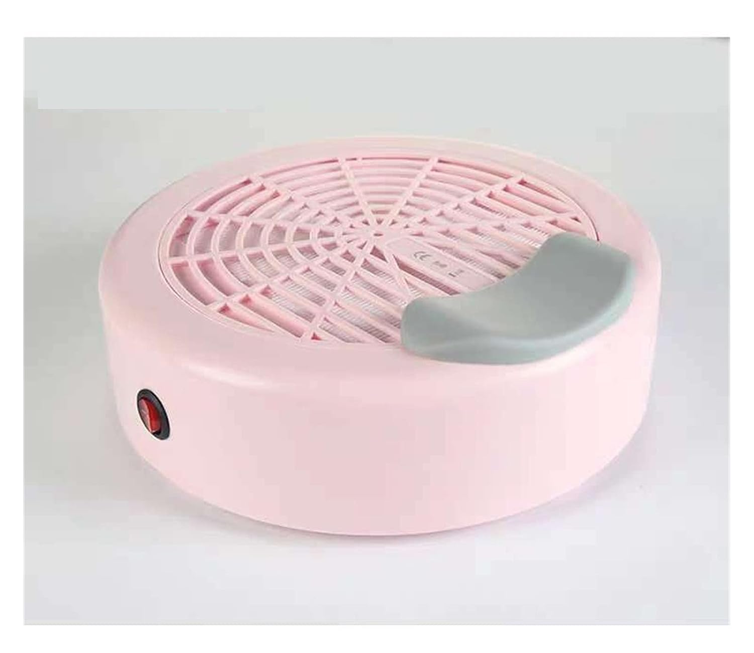 Nail Dust Collector Polishing Nail Dust Machine Desktop Vacuum Cleaner With Silent Filter (Size : Pink)
