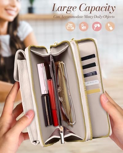 Image of Miss Adola Zipper Cell Phone Purse Crossbody Bag for Women