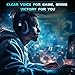 Gtheos 2.4GHz Wireless Gaming Headset for PC, PS4, PS5, Mac, Nintendo Switch, Bluetooth 5.2 Gaming Headphones with Noise Canceling Microphone, Stereo Sound, ONLY 3.5mm Wired Mode for Xbox Series-Black