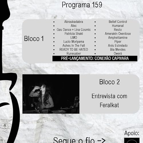 Page de couverture de Rock no Pinheiro #159 - Entrevista com Feralkat