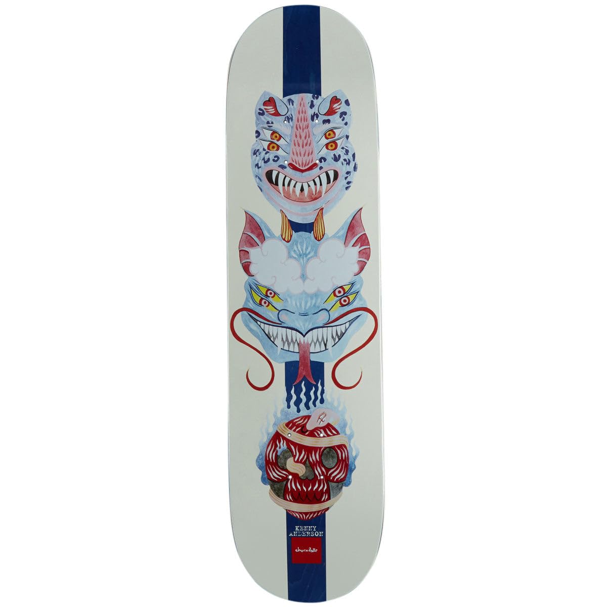 ChokoreChocolate Anderson Dog Perfume Mask Skateboard Deck - 8.00"