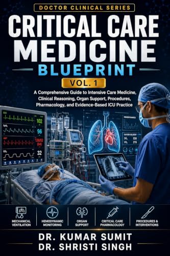 CRITICAL CARE MEDICINE BLUEPRINT: A Comprehensive Guide to Intensive Care Medicine, Clinical Reasoning, Organ Support, Procedures, Pharmacology, and ... ... Practice (Doctor Clinical Series Book 18)