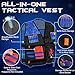 Lehoo Castle Nerf Target, Electronic Shooting Targets for Nerf Guns, Auto-Reset Scoring Shooting Games Includes Kids Tactical Vest, 60 Bullets, Glasses, Kids Toys Gifts for 3 4 5 6 Year Old Boys