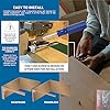 10 Pack Rok Hardware Soft Close Damper for Cabinet Doors/Compact/SoftClose Cabinet Adapter/Hardware/Hinge Polished Nickel Finish, SCD103